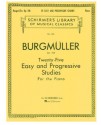 Burgmuller Op100 Vl500 琴書