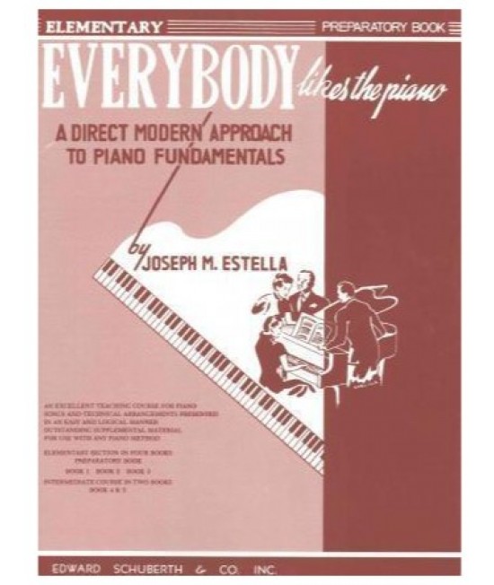 Everybody Likes Piano Prep Book 琴書