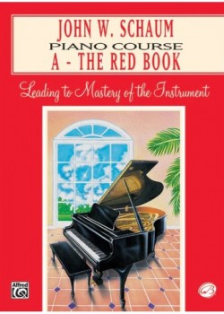 Schaum: Piano Course, A: The Red Book 琴書
