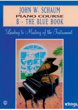 Schaum: Piano Course, B: The Blue Book 琴書