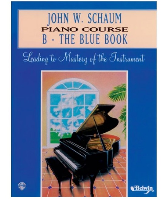 Schaum: Piano Course, B: The Blue Book 琴書