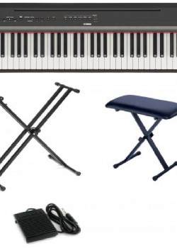 Yamaha P-125 BK / WH (中文面板)  (Piano Only Package)