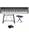Yamaha P-125 BK / WH (中文面板)  (U-stand Package)