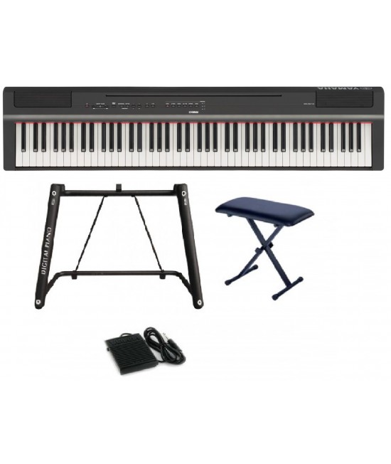 Yamaha P-125 BK / WH (中文面板)  (U-stand Package)