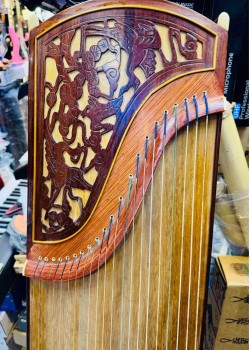 門市陳列琴 花好月圓 163CM 大古箏