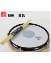 12吋 仿真啞鼓練習鼓墊 連支架 practice pad