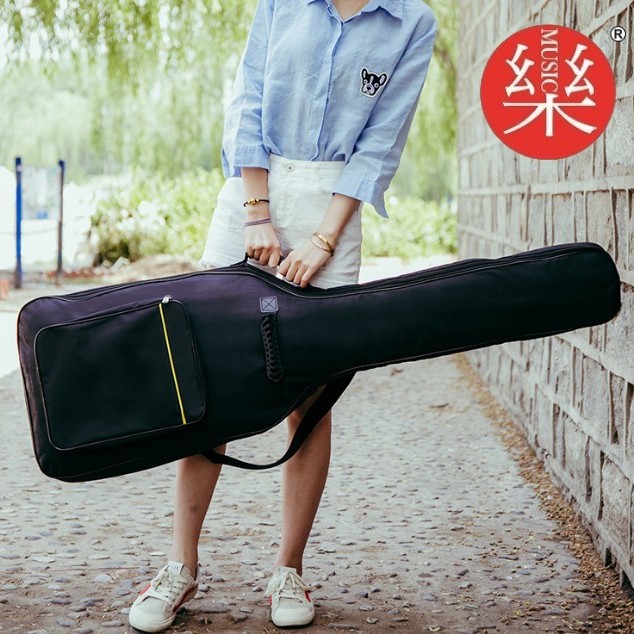 加厚 雙肩 低音結他棉袋