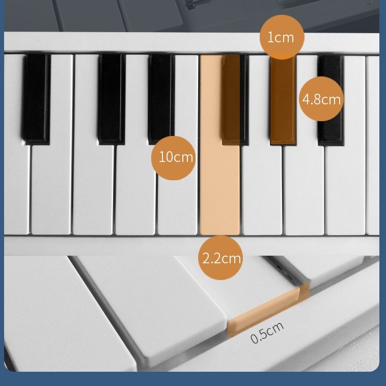 Midiplus foldable piano 88鍵 便攜 折疊充電款手捲琴