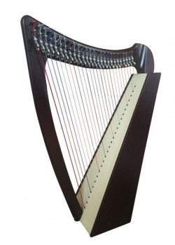 Eagle harp 26弦 小豎琴 26 strings lever harp
