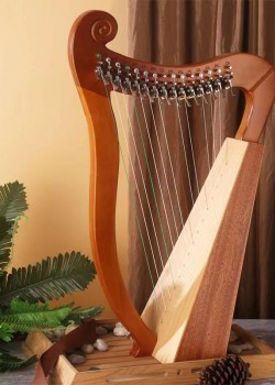 15弦 小豎琴 15 STRINGS LEVER HARP HA02L