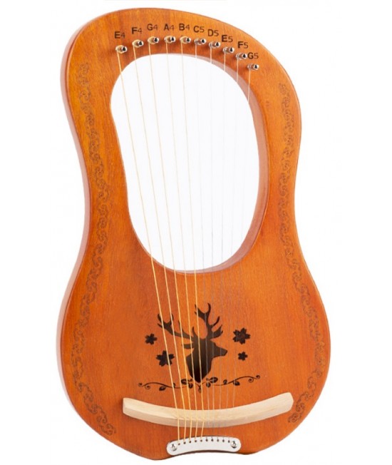 10弦 萊雅琴 lyre harp 馴鹿款 