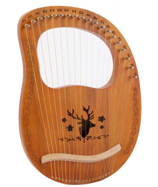 19弦 萊雅琴 lyre harp 馴鹿款 