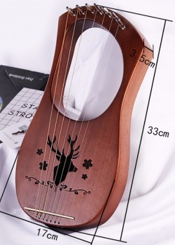 7弦 萊雅琴 lyre harp 馴鹿款 