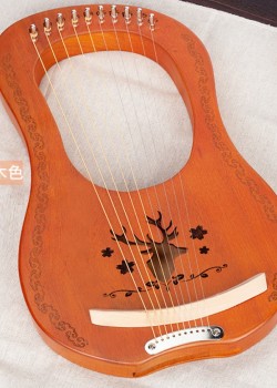 10弦 萊雅琴 lyre harp 馴鹿款 