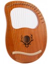 19弦 萊雅琴 lyre harp 六芒星款 