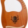 19弦 萊雅琴 lyre harp 六芒星款 