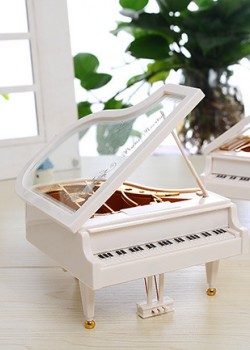 鋼琴 旋轉音樂盒 迷你款 MUSIC BOX