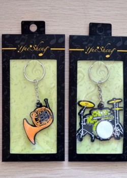 樂器精品 軟膠 鑰匙扣 MUSIC keychain