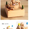 可愛小熊氣球 木質音樂盒 MUSIC BOX