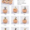 仰望星空 動物 旋轉圓形 音樂盒 MUSIC BOX (一套9個)