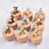 仰望星空 動物 旋轉圓形 音樂盒 MUSIC BOX (一套9個)