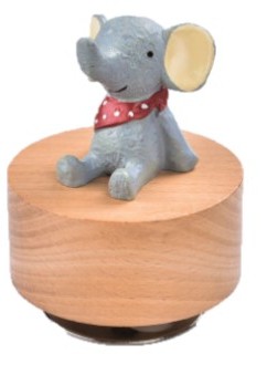 仰望星空 動物 旋轉圓形 音樂盒 MUSIC BOX (單個)