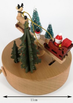 聖誕蹺蹺板 木質音樂盒 MUSIC BOX
