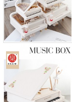 鋼琴 旋轉音樂盒 特大號 MUSIC BOX