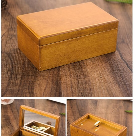 木質首飾盒 音樂盒  MUSIC BOX