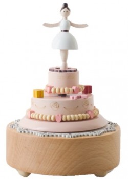 花仙子蛋糕 木質音樂盒 MUSIC BOX