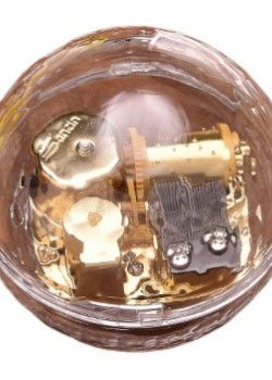 水立方球形 透明 音樂盒 MUSIC BOX