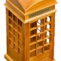 木質 仿真電話亭 音樂盒 MUSIC BOX