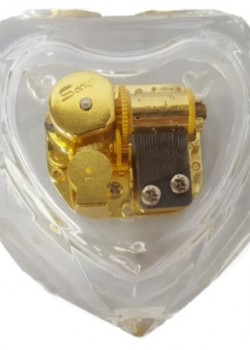 心型 透明 音樂盒 MUSIC BOX