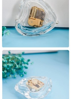 心型 透明 音樂盒 MUSIC BOX