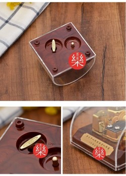 圓頂形 透明 音樂盒 MUSIC BOX
