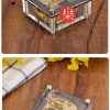 大方形 透明 正方體 音樂盒 MUSIC BOX