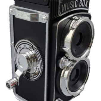 復古 相機造型 音樂盒 MUSIC BOX