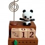 白貓熊日曆 音樂盒 木質音樂盒 MUSIC BOX