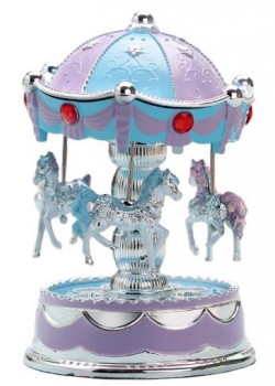 發光旋轉 木馬 音樂盒 MUSIC BOX